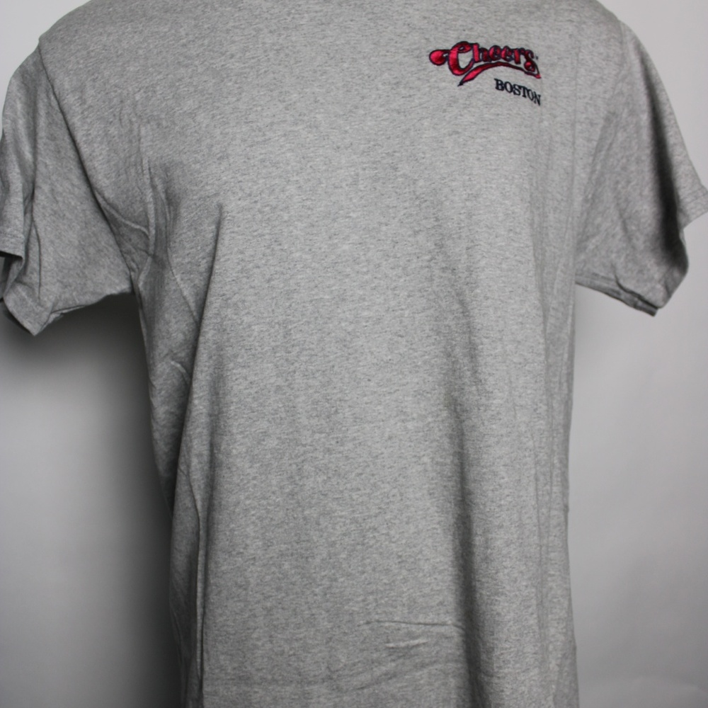 VTG CHEERS Authentic Large Embroidered T-Shirt